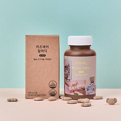 [키즈데이] 칼마디 120정 (초코맛) 대표이미지 섬네일