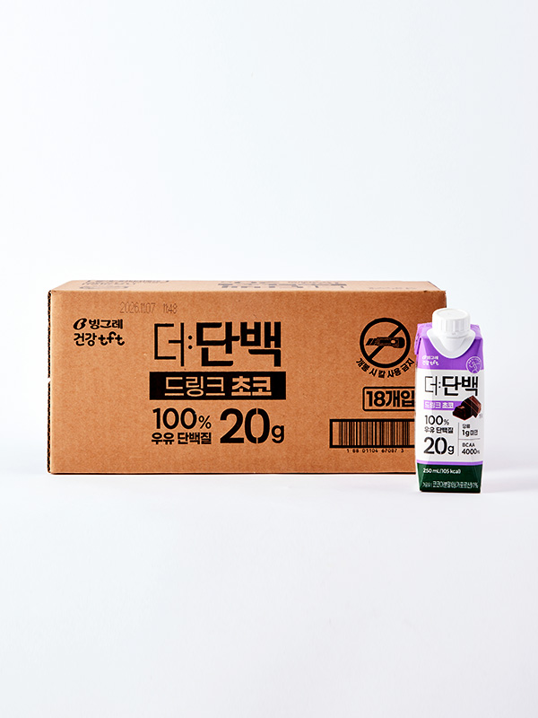 더단백 드링크 초코