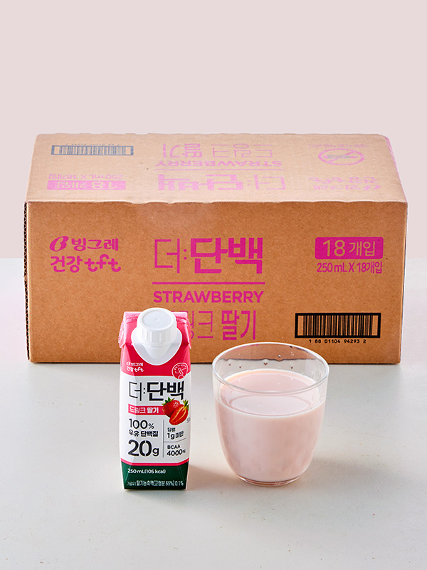 더단백 드링크 딸기