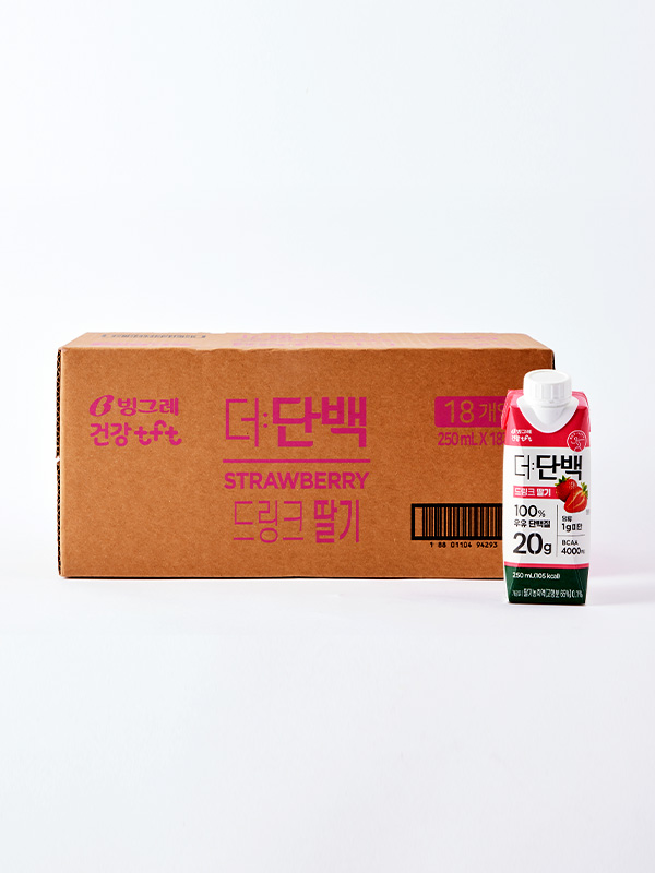 더단백 드링크 딸기