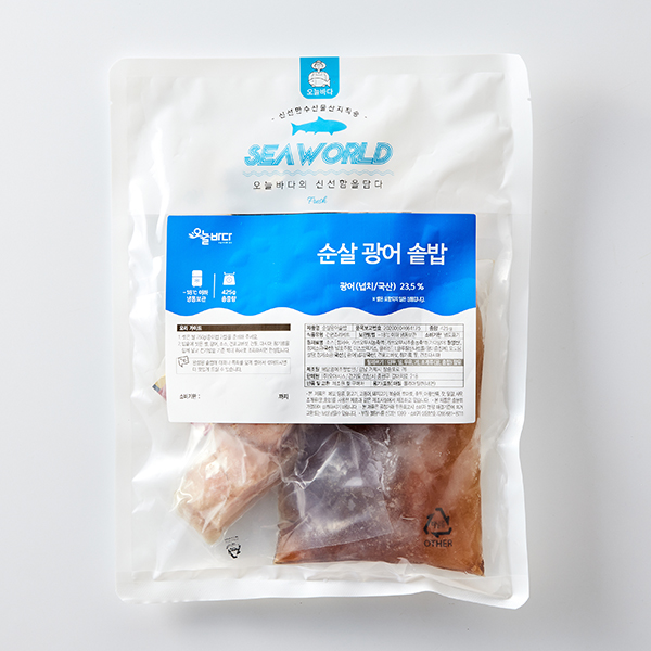 순살광어 솥밥키트 (425g/2인분)