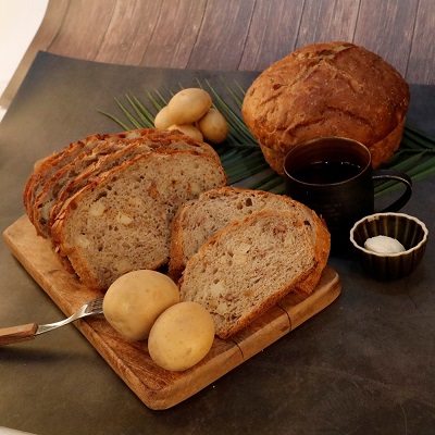 봄내 시골 감자빵 통밀빵 깜빠뉴 830g( 군감자로 만든 비건빵 모닝 통밀식빵 ) 대표이미지 섬네일