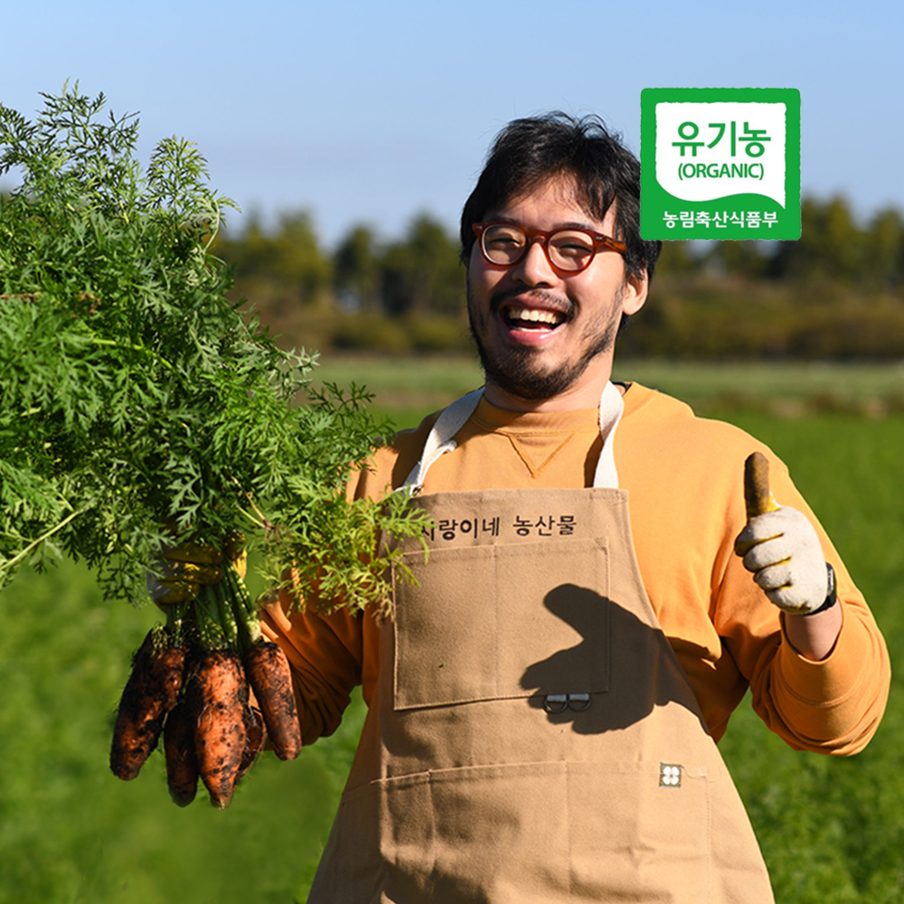 산지직송 제주당근 유기농 당근 모슬포 흙당근 중과 3kg