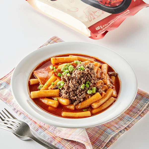우리쌀 소고기 짬뽕 떡볶이 (480g)