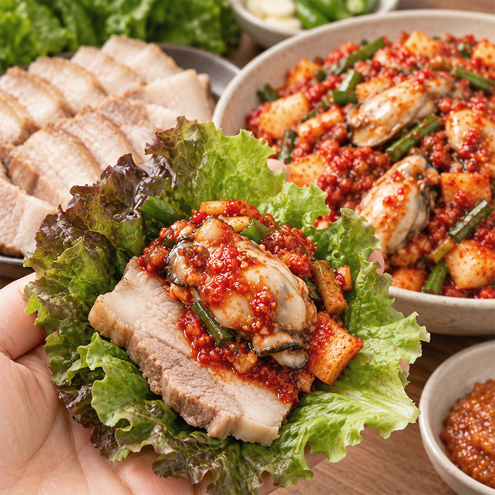 30년 전통 맛깔난 통영 생굴 무침 330g 1팩 /2팩