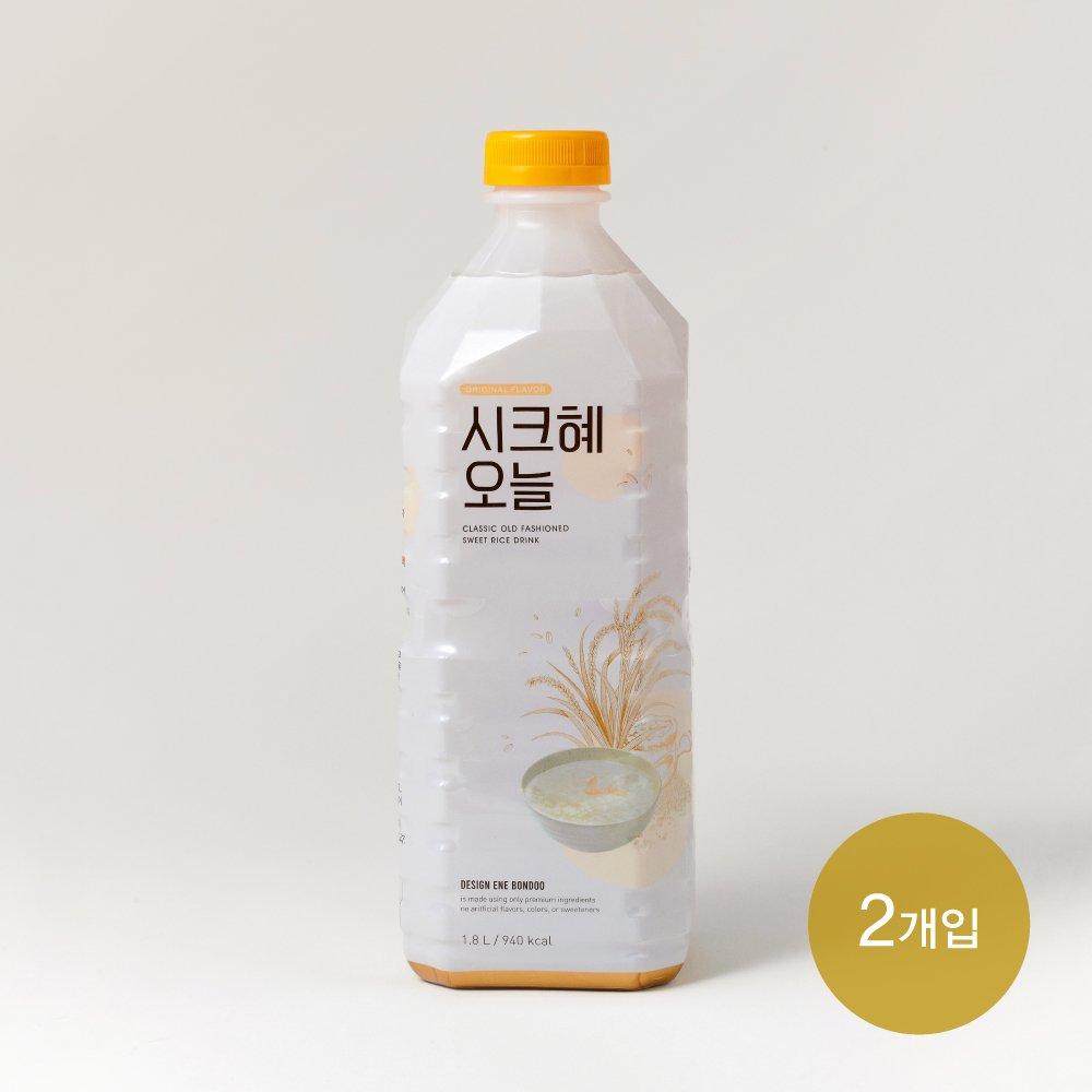 시크혜 오늘 1.8L 2개입 / 8개입 대표이미지 섬네일