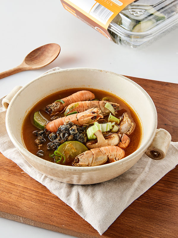 [마이셰프]딱새우 우렁된장찌개(2인분)