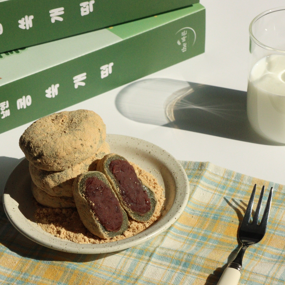 [떡 1위] 콩쑥개떡 1box 떡 찹쌀떡