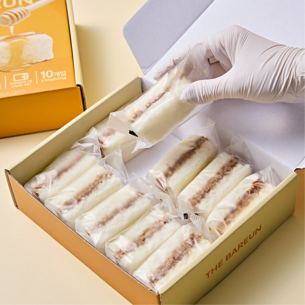 [떡 1위] 우유꿀설기 1box 떡 백설기