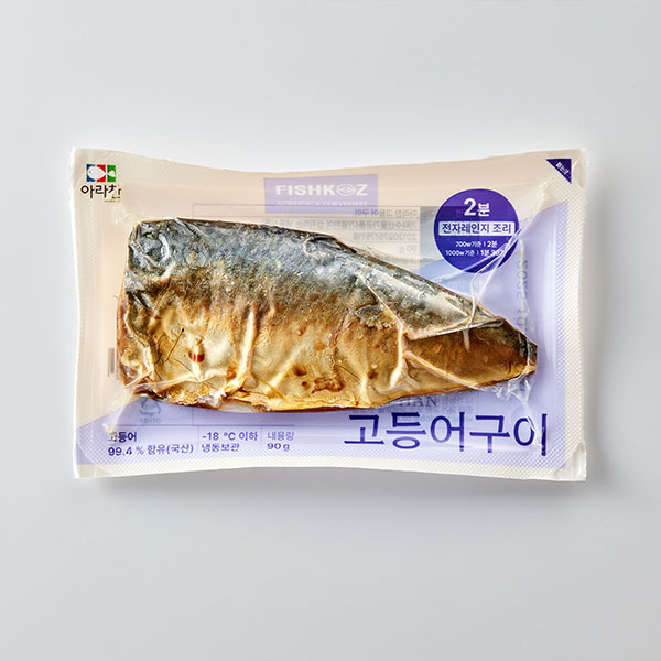 국산 고등어구이 (90g, 전자레인지용)