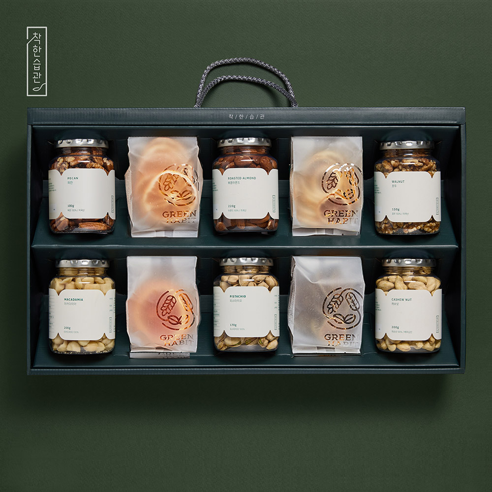 [5+1] 견과&과일차 10종 담소세트