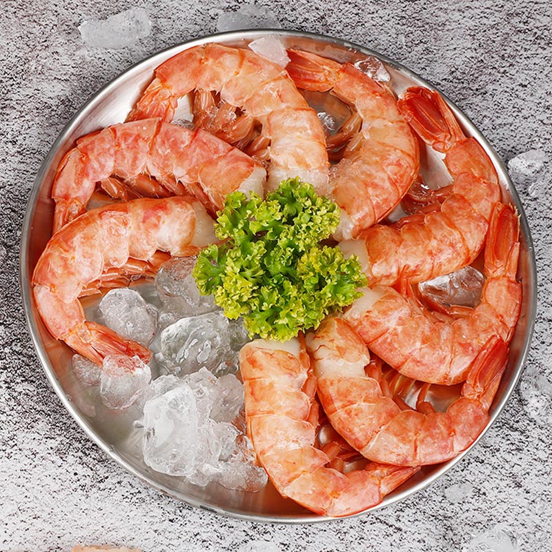[재호식품] 자연산 붉은새우 이지필 홍새우 (900g 냉동) 대표이미지 섬네일