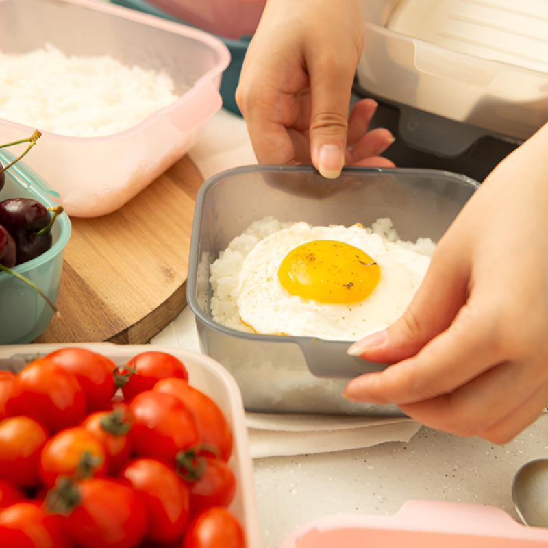 채널앤쿡 BPA FREE 전자렌지 용기 밀폐용기 혼합5P 냉동밥 소분용기 반찬통