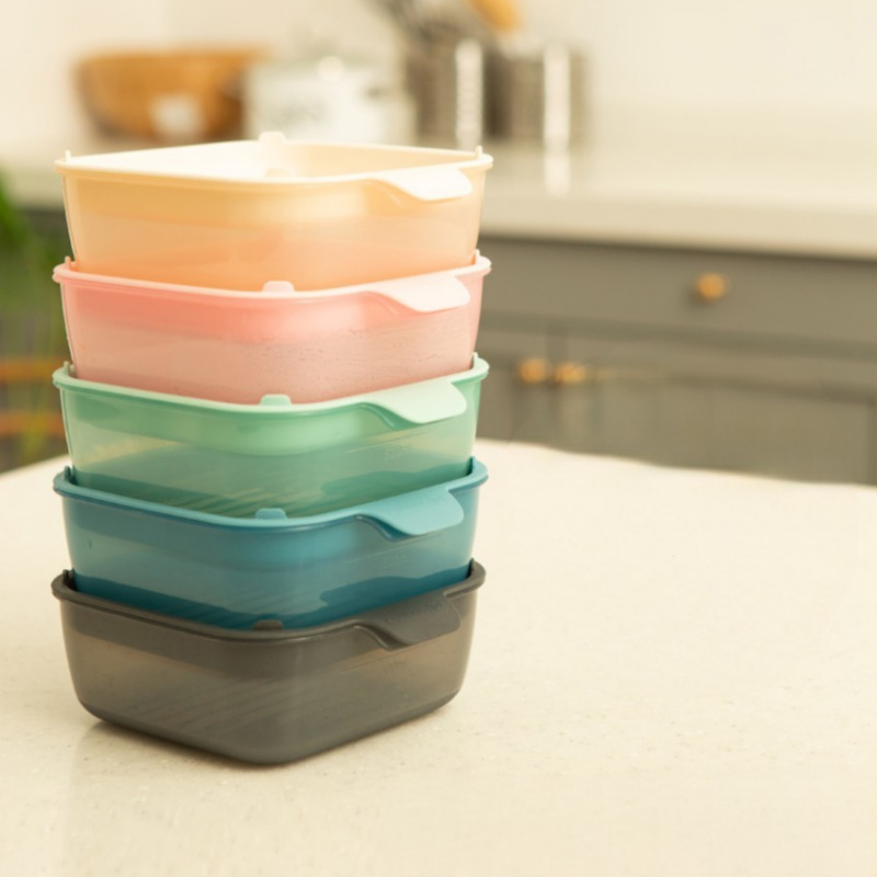 채널앤쿡 BPA FREE 전자렌지 용기 밀폐용기 혼합5P 냉동밥 소분용기 반찬통 대표이미지 섬네일