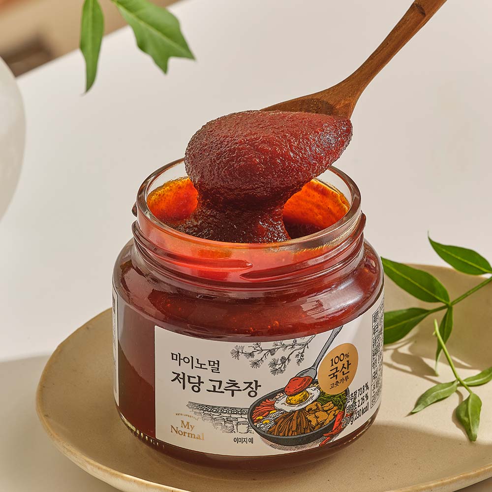 마이노멀 저당 국산 태양초 고추장 (230g)