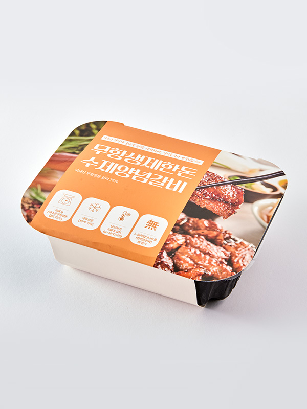 [증정행사] 무항생제 한돈 수제양념갈비 (800g)