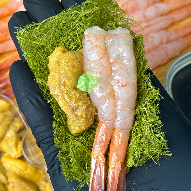 국내산 자연산 제철 성게알 우니 홈마카세 세트