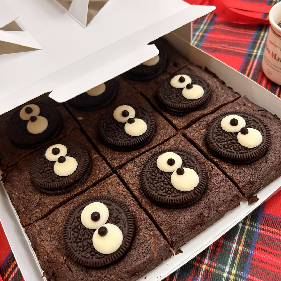 오레오 초코 브라우니 이벤트 케이크