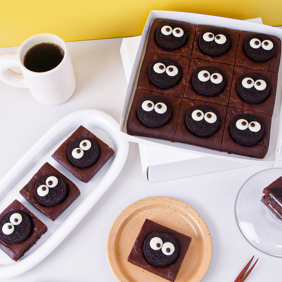 오레오 초코 브라우니 이벤트 케이크