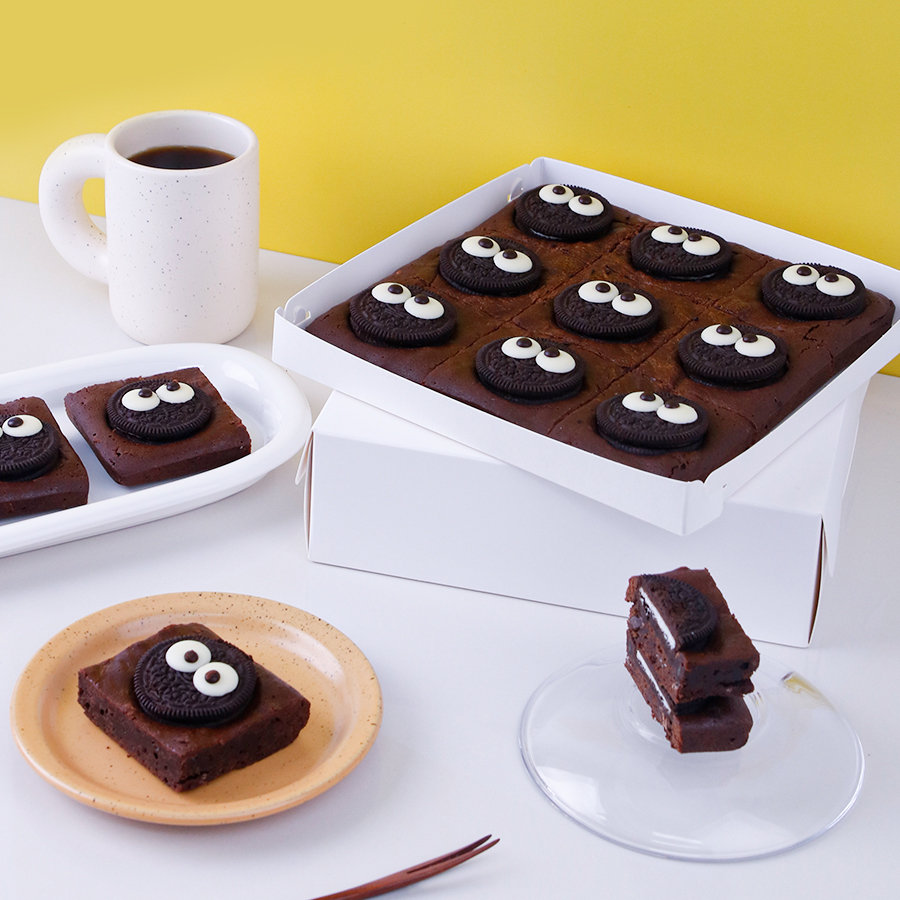 오레오 초코 브라우니 이벤트 케이크