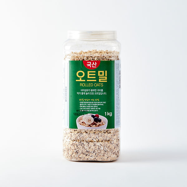 국산 롤드 오트밀 1kg