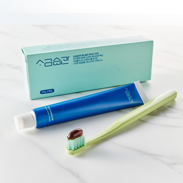 [소금습관] 천연소금치약 (50g x 3입) 대표이미지 섬네일