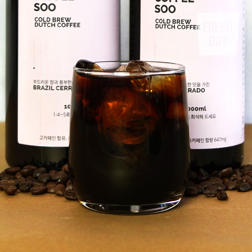 [프레시데이] 콜드브루 더치커피 원액 1L ~ 4L 대용량 커피