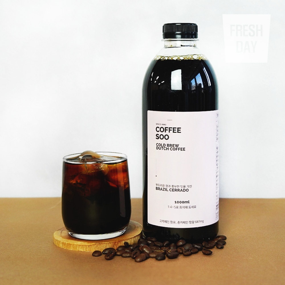 [프레시데이] 콜드브루 더치커피 원액 1L ~ 4L 대용량 커피
