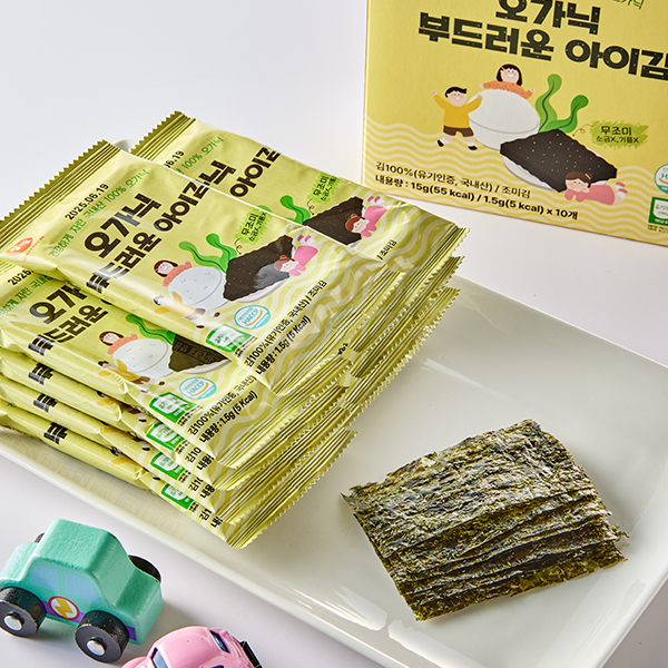 [20% 쿠폰] 앙팡 유기농 아이김 (무조미, 1.5g x 10봉)