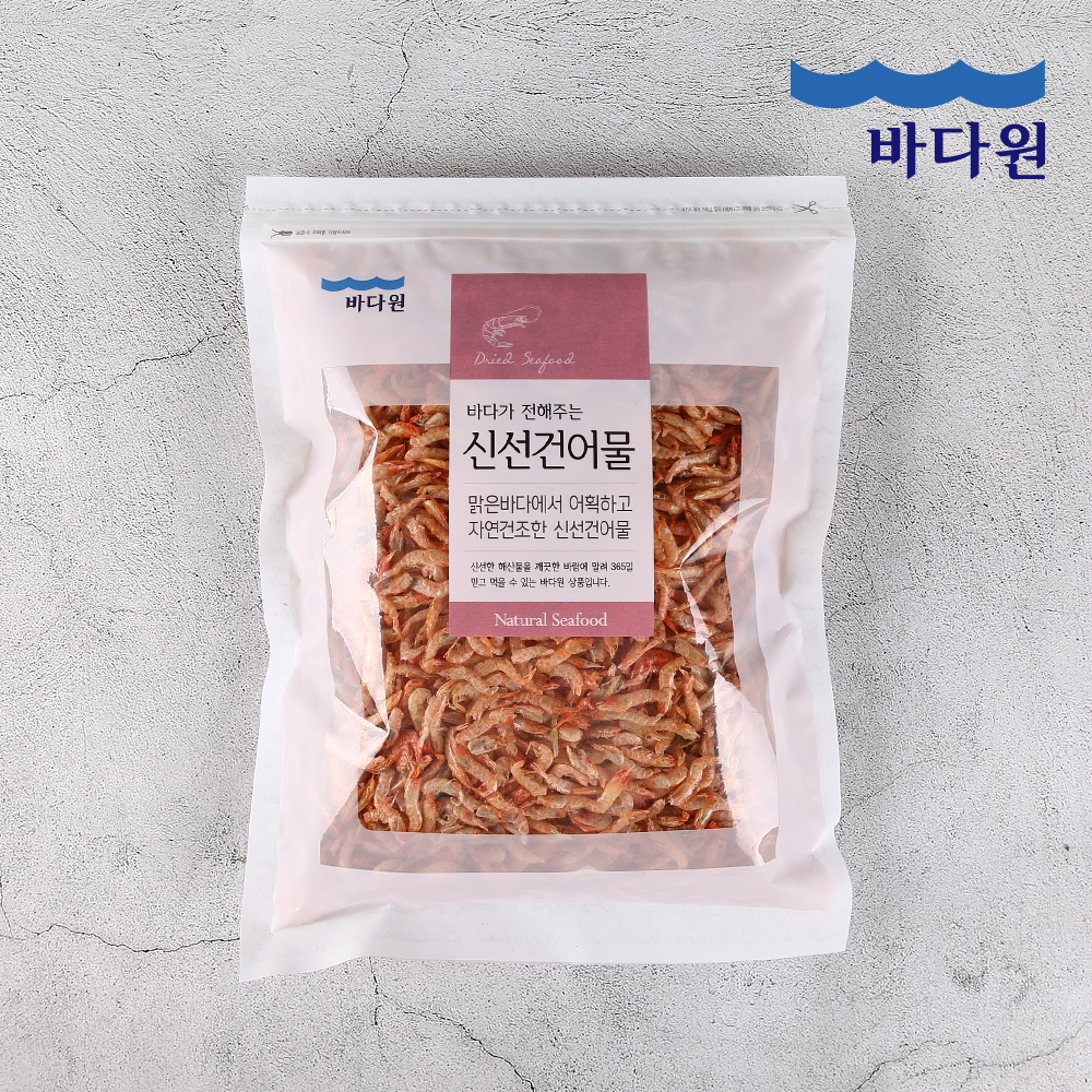 바다원 실속형 보리새우 500g 대표이미지 섬네일