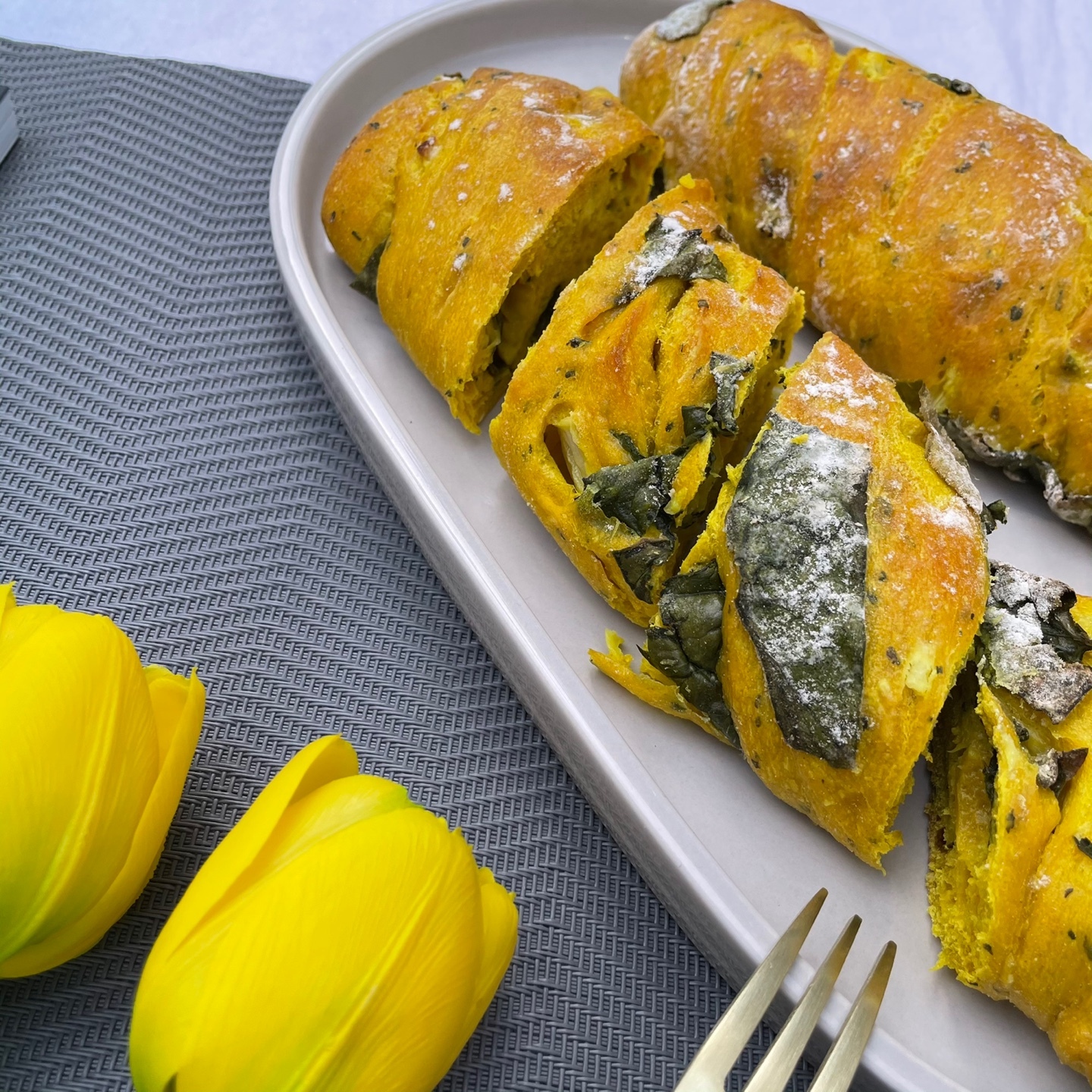 노란베이커리 황금치아바타 130g