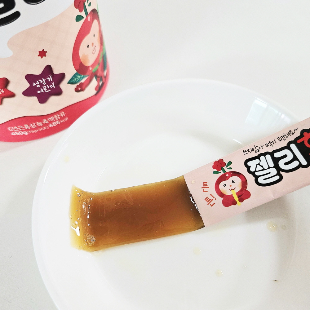 첨가물 없는 6년근 어린이 홍삼젤리 젤리홍 진안홍삼 30포