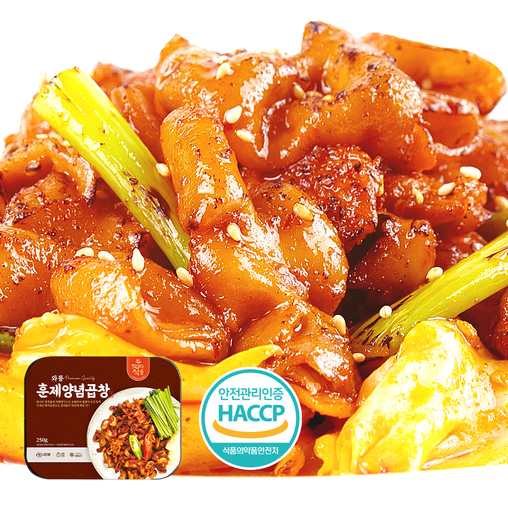 [와룡식품] 양념곱창 300g