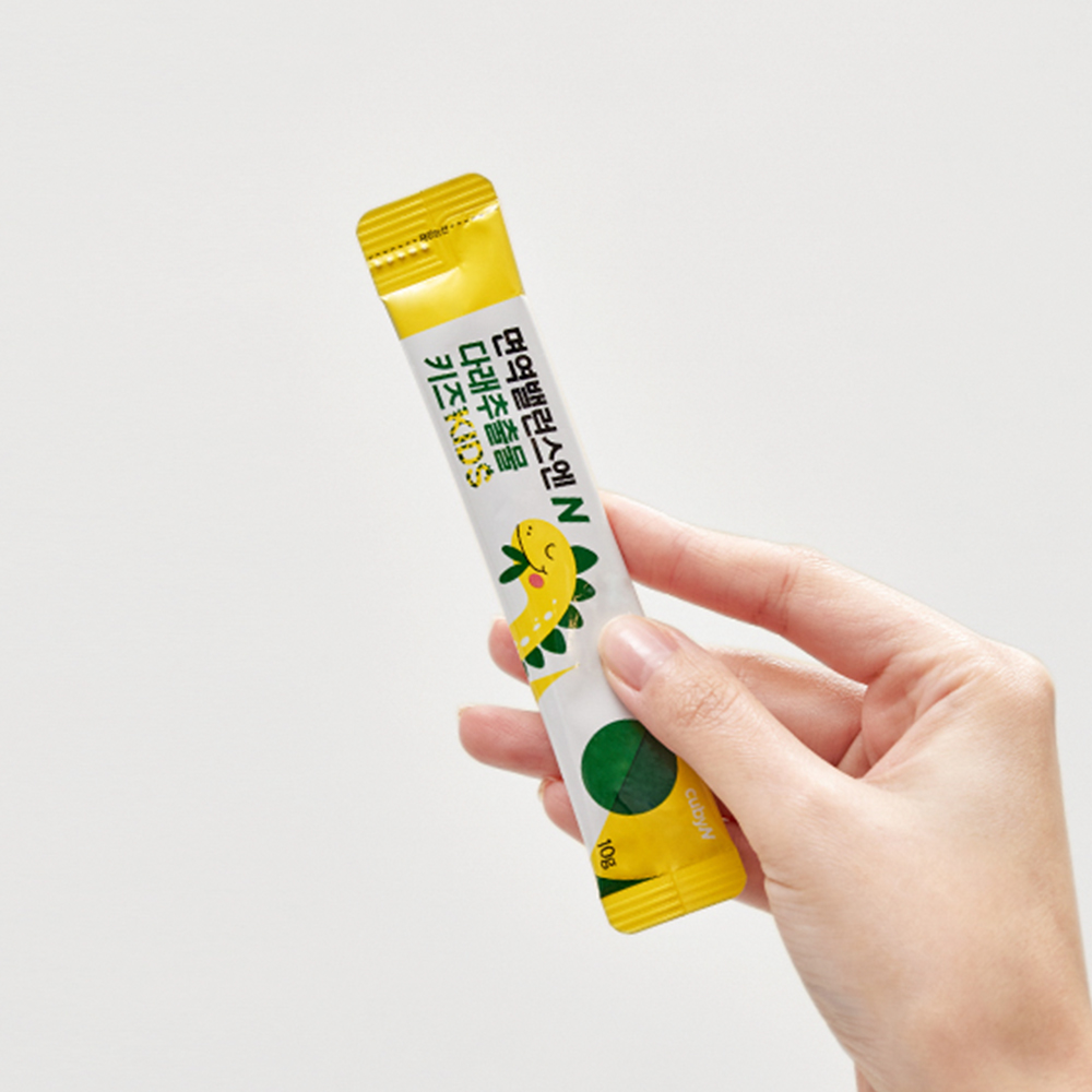 [큐비앤] 면역밸런스엔 다래추출물 키즈 60포