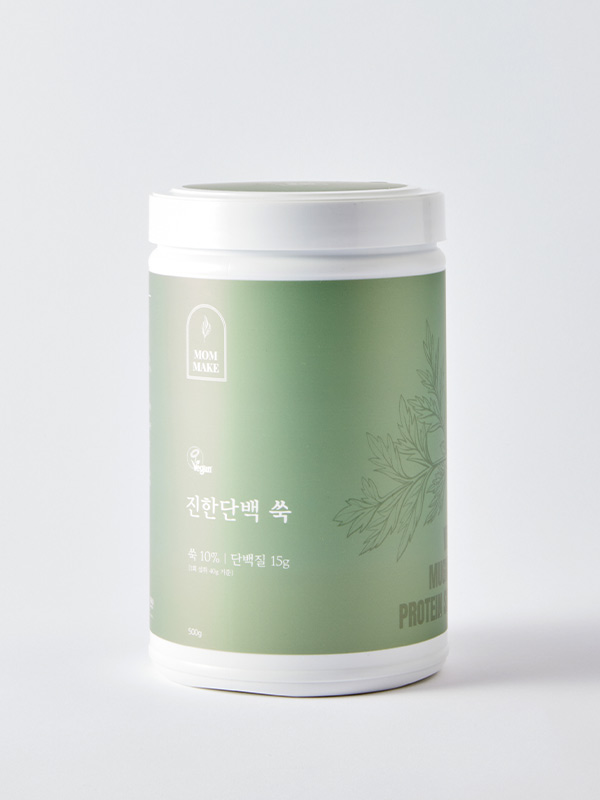 [맘메이크] 진한단백 쑥 단백질쉐이크(500g/통)