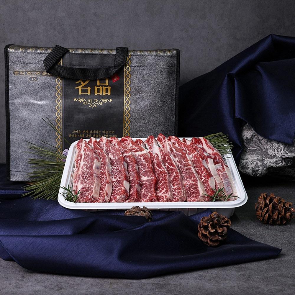 프리미엄 초이스 등급 꽃갈비 LA갈비 선물세트 2kg 추석 설날 선물세트 LAGS2 대표이미지 섬네일