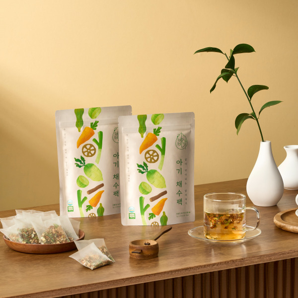 바비야기 유기농 아기채수팩