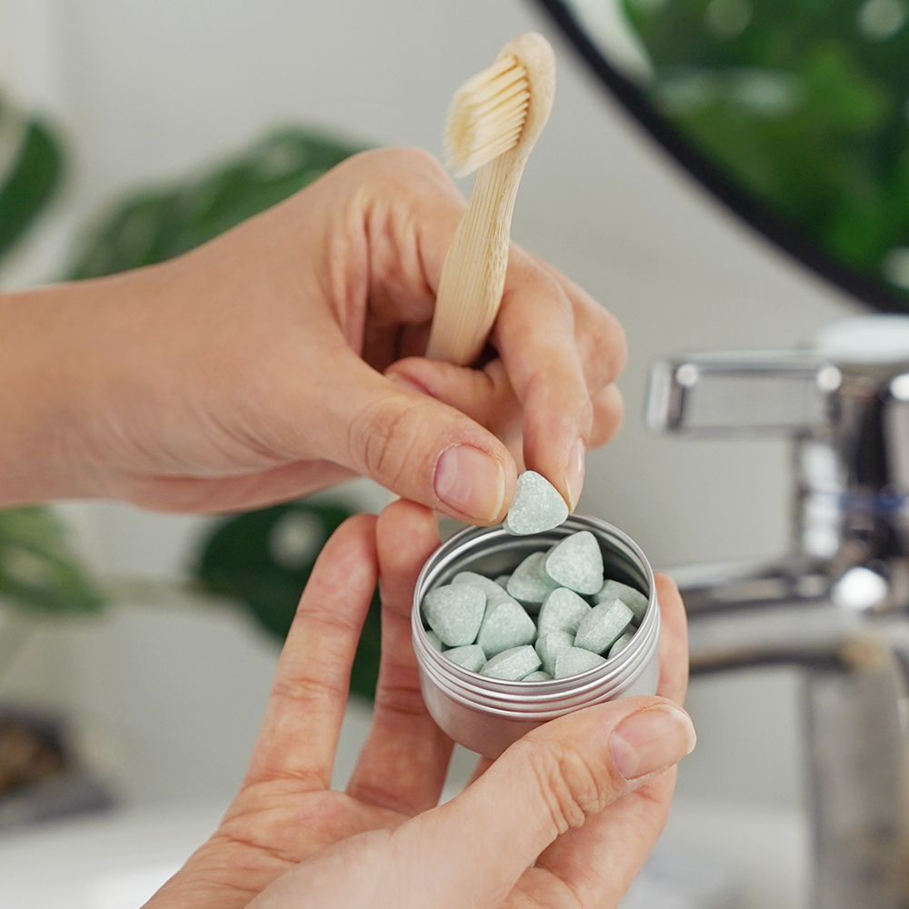 비긴에코 덴탈허브 고체치약 40정+틴케이스