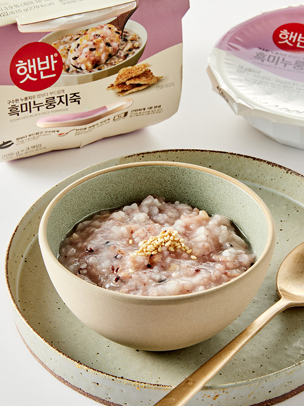 [햇반] 흑미누룽지죽(205gX3개)