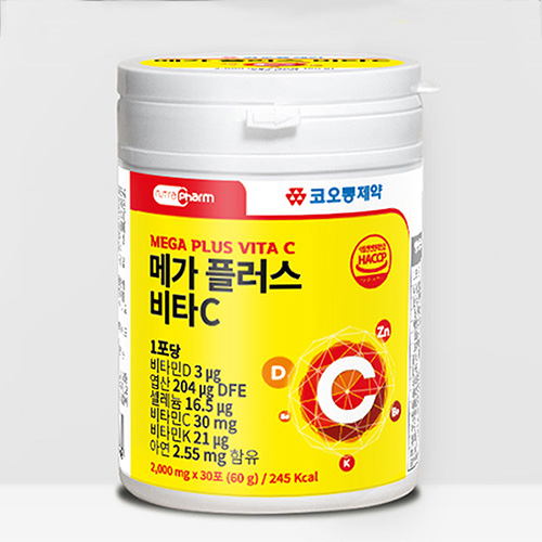 코오롱 제약 메가플러스 비타C 2,000mg X 30포