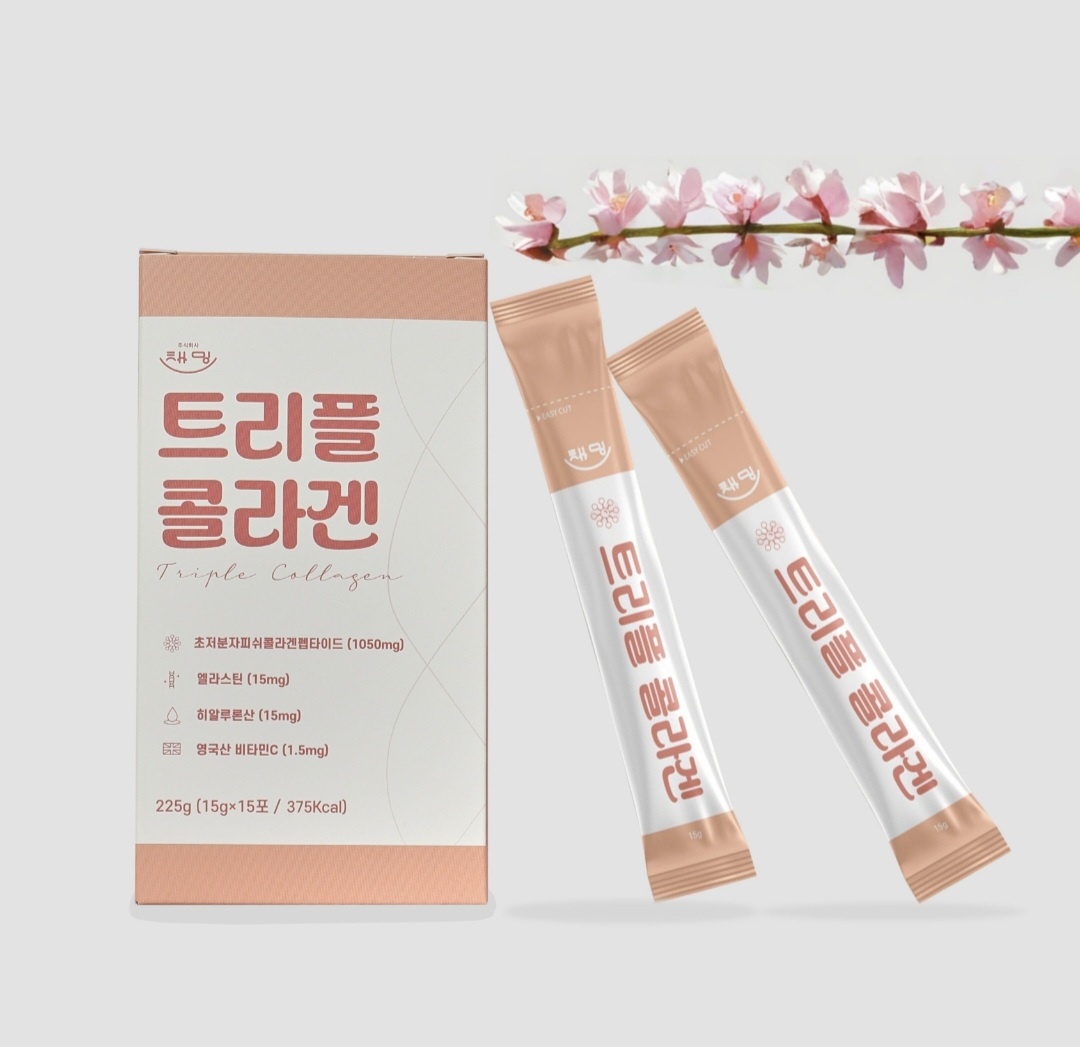 채밍 트리플 콜라겐 스틱젤리 15g x 15포 대표이미지 섬네일