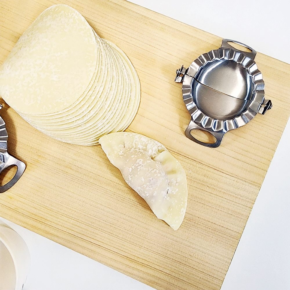 편리한 만두만들기 304 스텐 접는 만두틀 모양틀