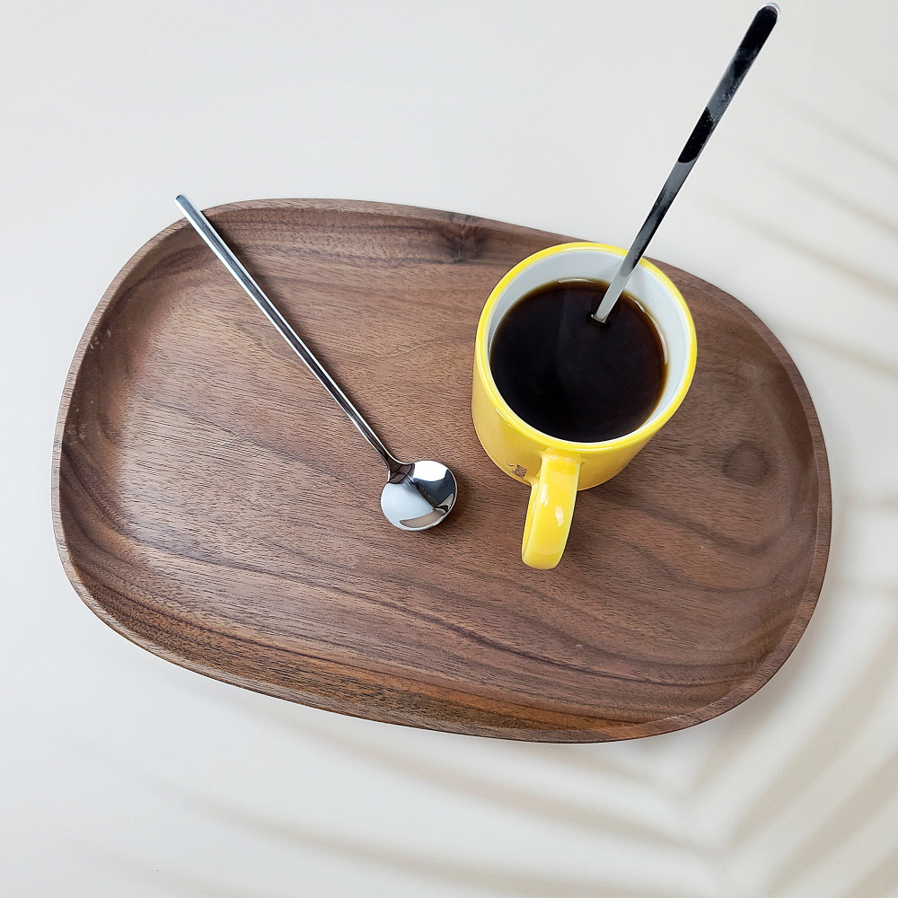 심플한 유광 304 스테인리스 차 머들러 롱 티스푼 17.5cm