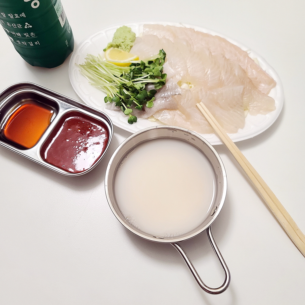 스텐 막걸리잔 일반 손잡이형 스텐접시 300ml