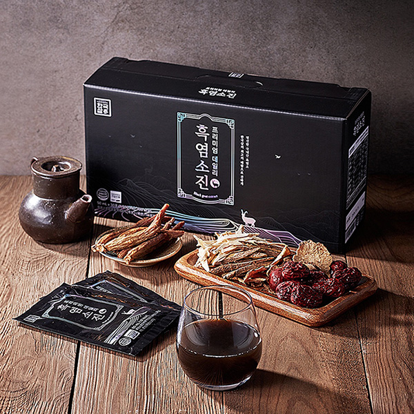 한국삼 프리미엄 데일리 흑염소진 50ml x 30포 손잡이 박스