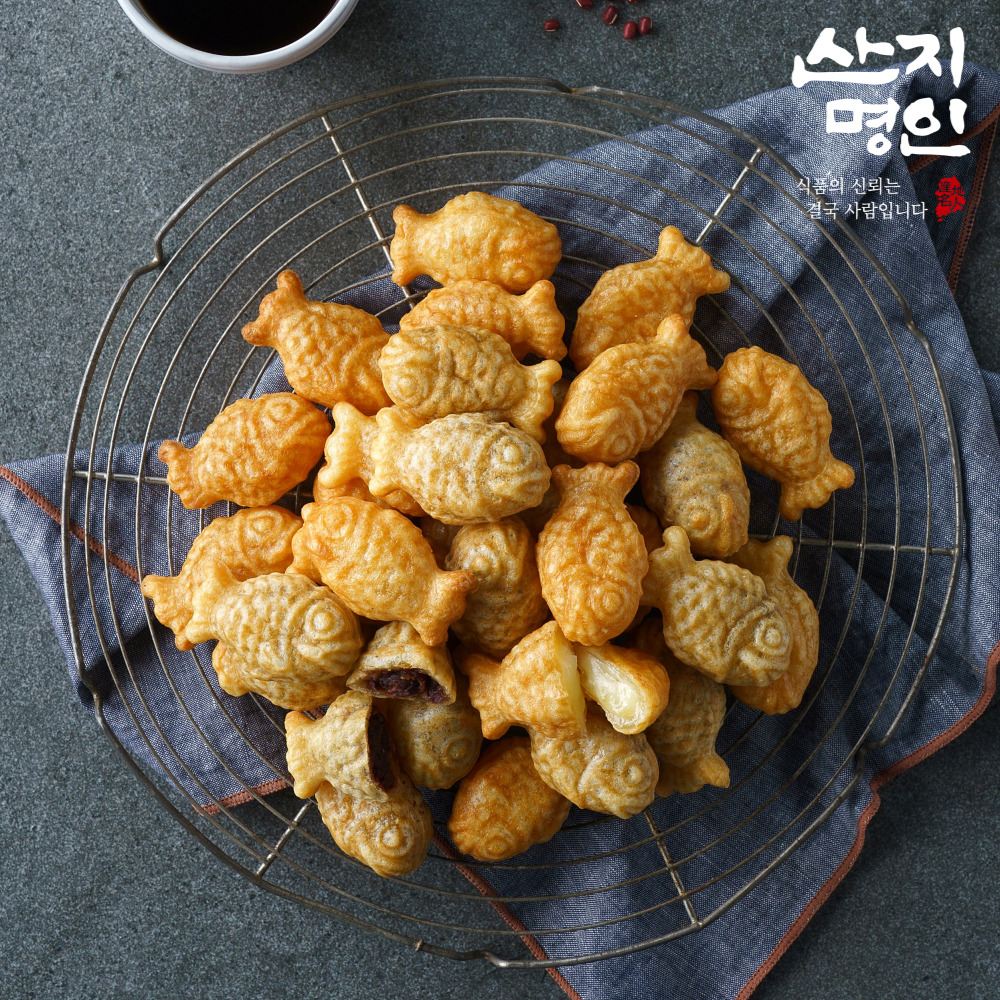 [산지명인] 한입 미니 냉동 붕어빵 750g / 팥 슈크림 카스테라 피자 초코 대표이미지 섬네일