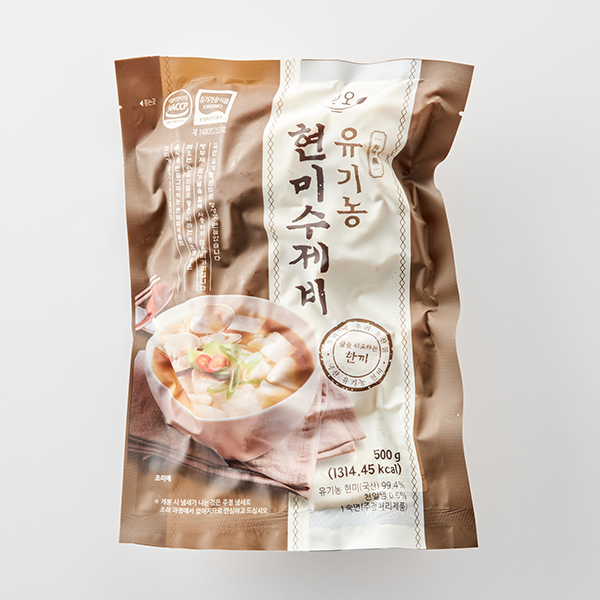 유기농 현미 수제비 (500g)