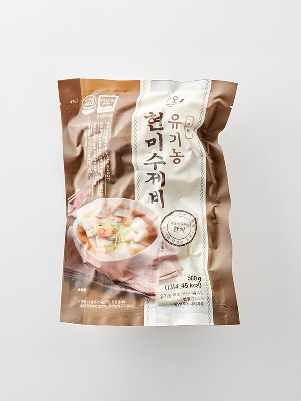 유기농 현미 수제비 (500g)