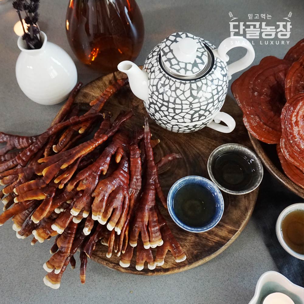 류충현버섯명장 녹각영지버섯 선물세트 2호 (250g)