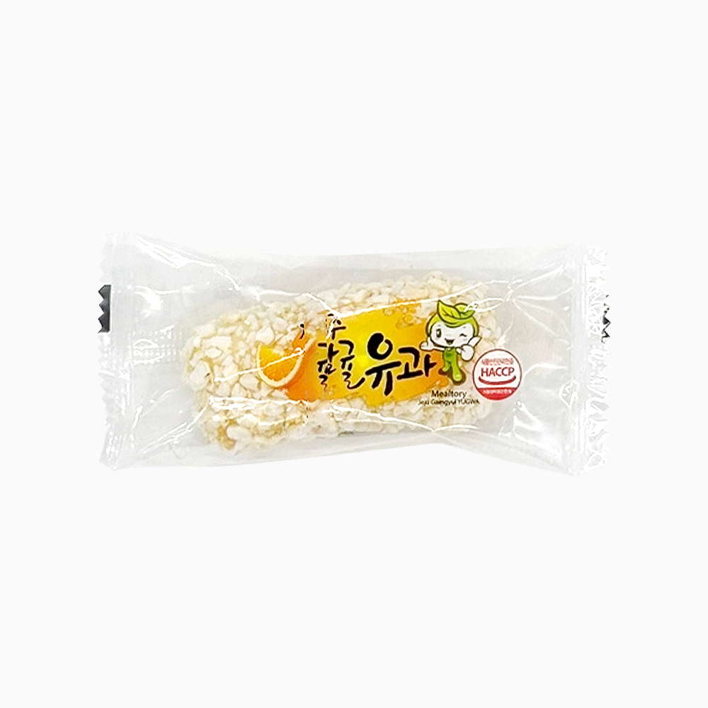 국내산 찹쌀로만든 개별포장 한과유과 7g